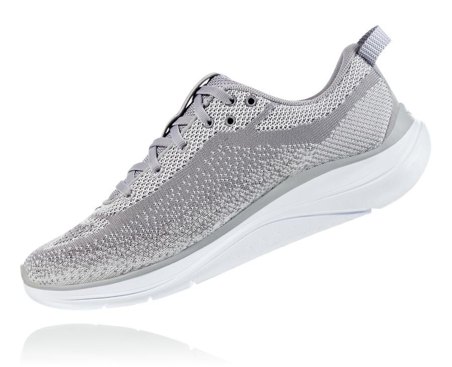 Tenis Hoka One One Feminino Cinzentas - Hupana Flow - 180-SXDVAU